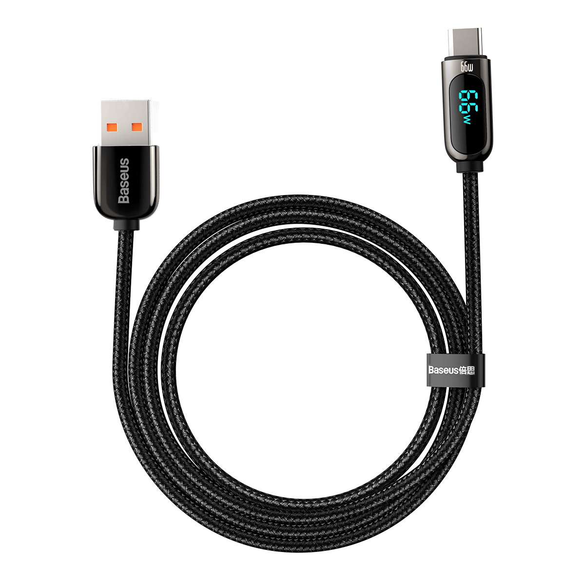 数显快充数据线USB to Type-C 66W缩略图