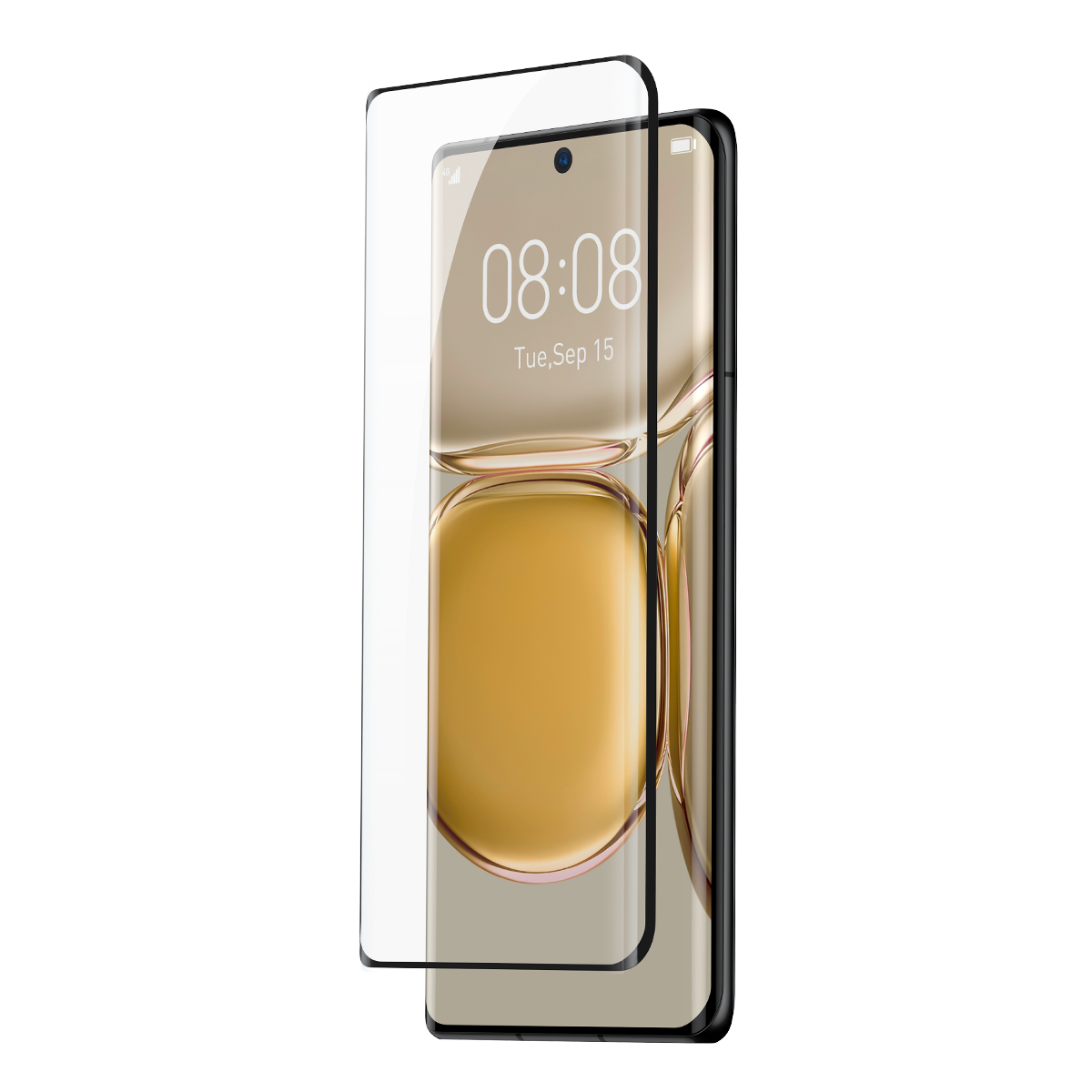 0.25mm全屏曲面全胶钢化膜 For 华为P50 Pro (单片装)缩略图